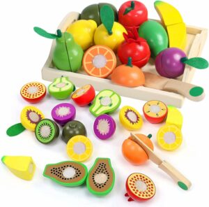 Fajiabao Wooden Play Food Sets