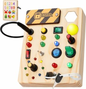 Montessori Toddler Busy Board 