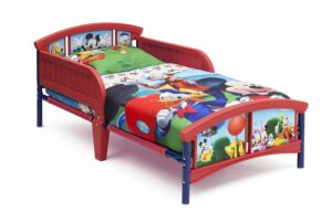 Mickey Mouse Plastic Toddler Bed 